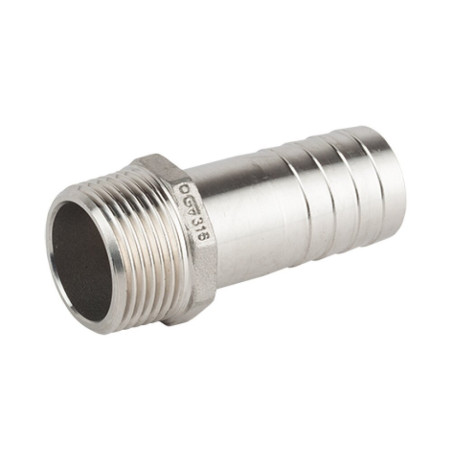 Stucer voolik roostevabast terasest 15mm x 1/2"" väliskülg