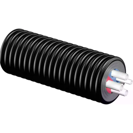 Četrkāršā izolētā caurule UPONOR Ecoflex Quattro 2 x 32 x 2,9 - 25 x 3,5 - 20 x 2,8 / 175