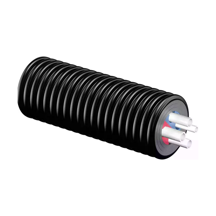 Četrkāršā izolētā caurule UPONOR Ecoflex Quattro 2 x 32 x 2,9 - 25 x 3,5 - 20 x 2,8 / 175