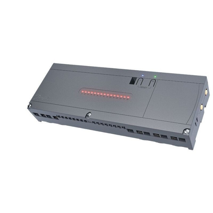 Контроллер теплого пола DANFOSS Icon2™ 15 зон, электропитание 230В, приводы 230В