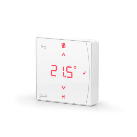 Bezvadu istabas temperatūras/mitruma termostats ar displeju DANFOSS Icon2™