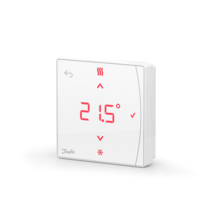 Wireless overhead room temperature/humidity thermostat with display DANFOSS Icon2™