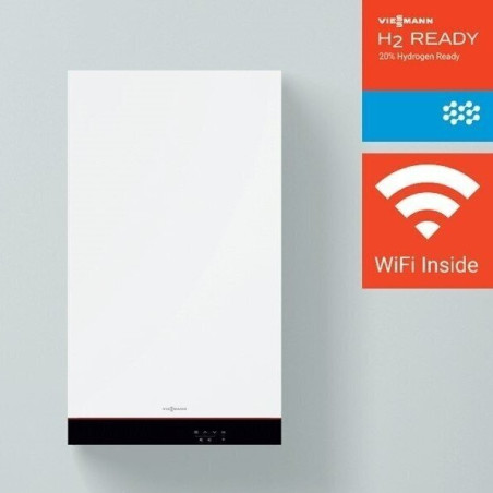 Газовый конденсационный котел VIESSMANN Vitodens 050-W 3.2-19.0 кВт с мгновенной очисткой воды, Z024795