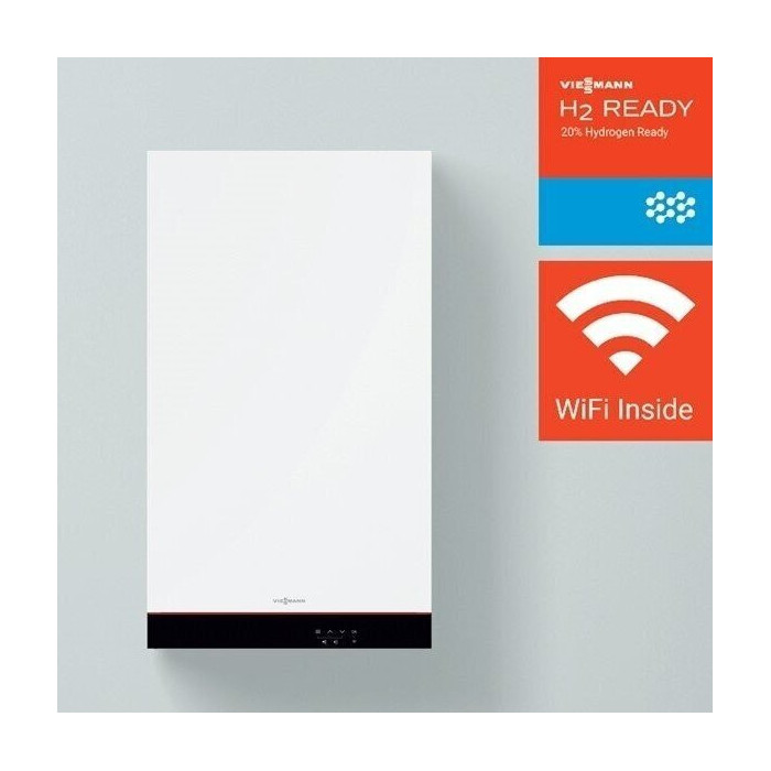 Gāzes kondensācijas katls VIESSMANN Vitodens 050-W 3.2-19.0 kW ar momentāno ūdens attīrīšanu, Z024795