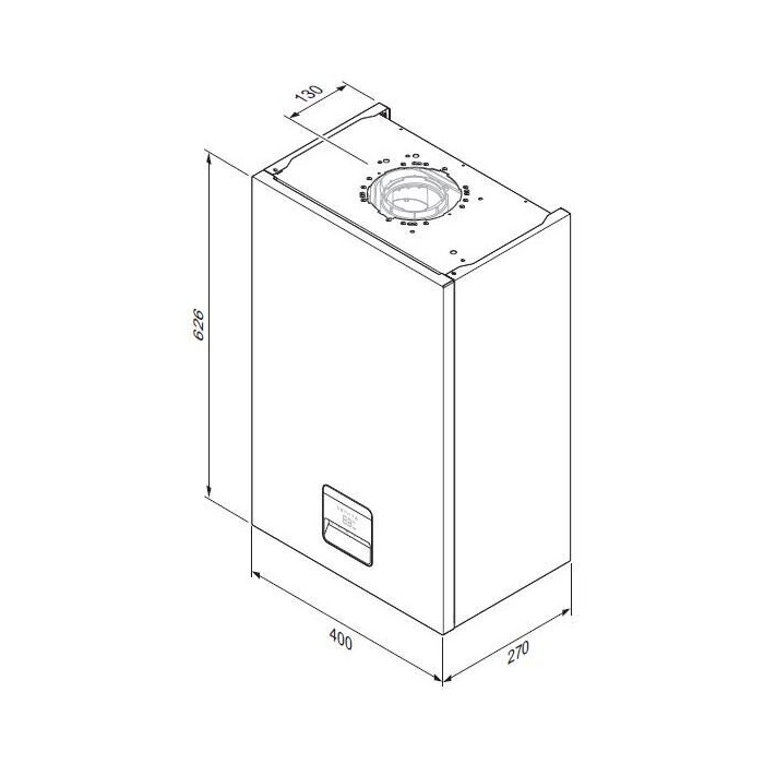 Газовый конденсационный котел PROTHERM Puma Condens 7.7-25.9 кВт с мгновенной очисткой воды, 24/28MKV