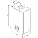 Dujinis kondensacinis katilas PROTHERM Puma Condens 6.6-20.0 kW su momentiniu vandens ruošimu, 18/24 MKV