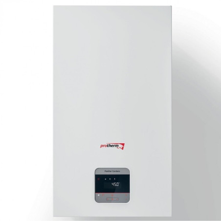 Gāzes kondensācijas katls PROTHERM Panther Condens 30 KKO-CS/1 4.4-32.8 kW ar iespēju pieslēgt tilpuma ūdens sildītāju