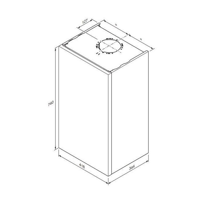 Газовый конденсационный котел PROTHERM Panther Condens 30 KKO-CS/1 4,4-32,8 кВт с возможностью подключения объемного водонагрева