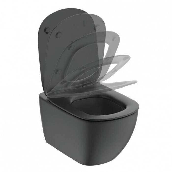Комплекты стенных рам для унитаза ALCADRAIN (4 в 1) + подвесной блок с крышкой IDEAL STANDARD Tesi с AquaBlade