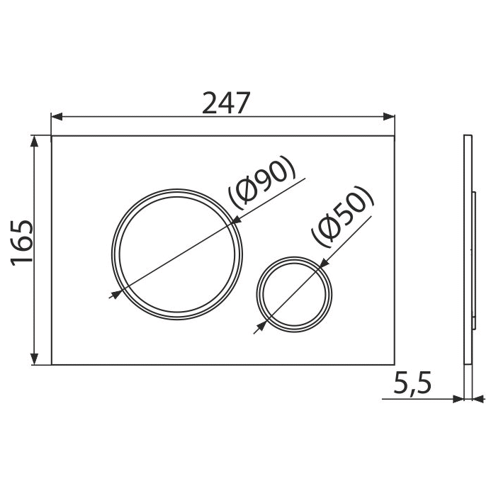 Комплекты каркасов для стенки (унитаза) ALCADRAIN (4 в 1)