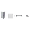 Shower cabins RAVAK 23SETBLS8