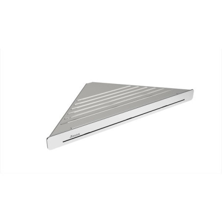 Corner shelf RAVAK Slim C, satin-chromium, X07P578