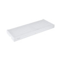 Corner shelf RAVAK Slim S, white-white, X07P651