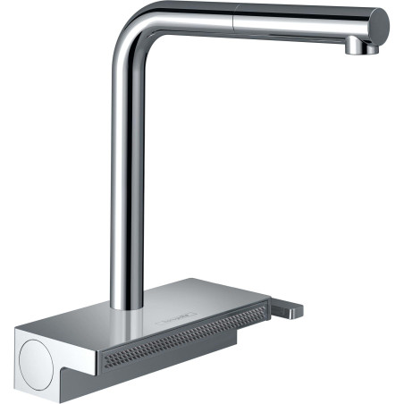 Köök (valamud) kraan sissetõmmatava voolikuga HANSGROHE Aquno Select M81, 73830000