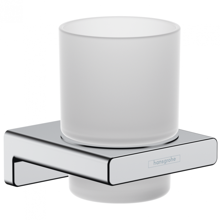Laikiklis su stikline HANSGROHE AddStoris, 41749000
