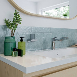 Holder with glass HANSGROHE AddStoris, 41749000