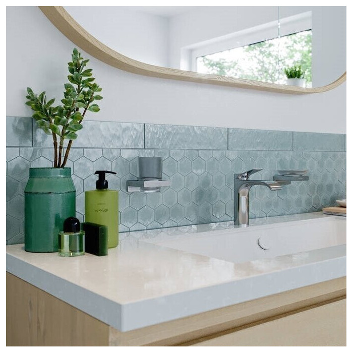 Turētājs ar stiklu HANSGROHE AddStoris, 41749000