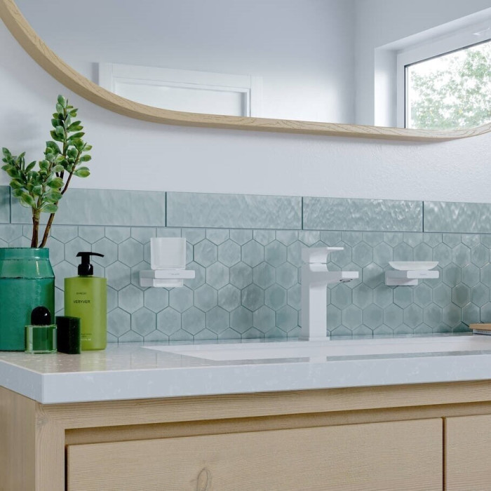 Laikiklis su stikline HANSGROHE AddStoris, 41749700