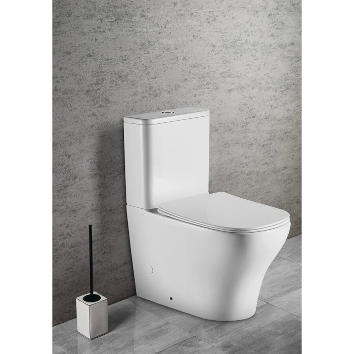 Built-in toilet SAPHO Bello Rimless with SLIM slow-descending lid