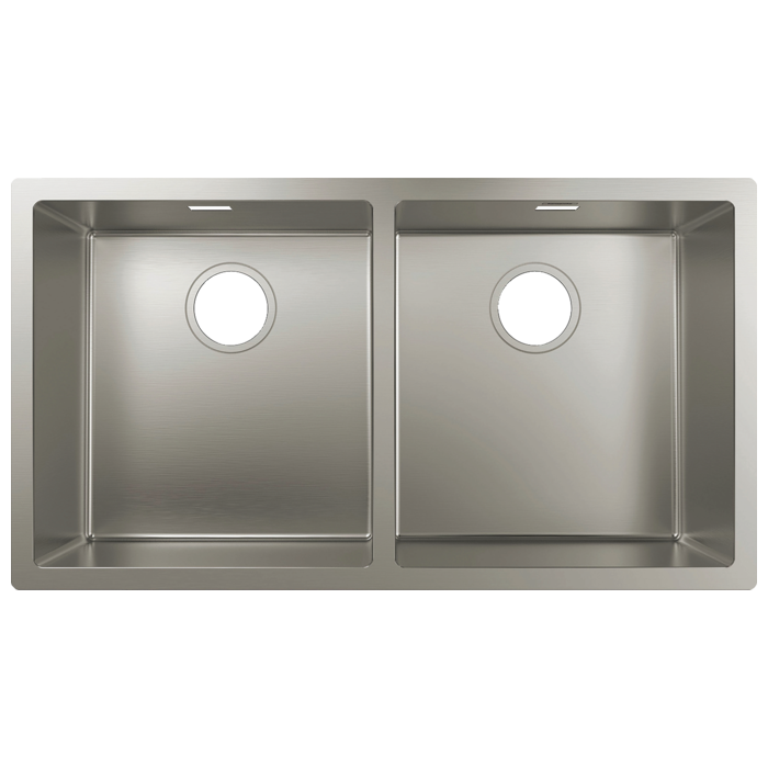 Nerudijančio plieno plautuvė HANSGROHE 815 x 450 mm, 43430800