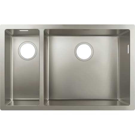 Nerudijančio plieno plautuvė HANSGROHE 705 x 450 mm, 43429800