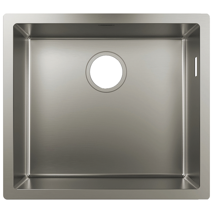 Nerūsējošā tērauda izlietne HANSGROHE 550 x 500 mm, 43427800
