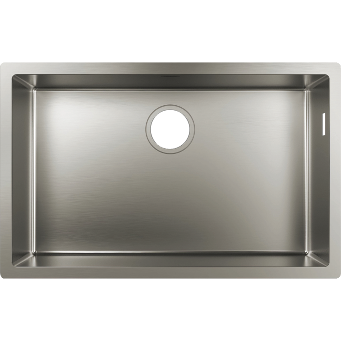Nerūsējošā tērauda izlietne HANSGROHE 710 x 450 mm, 43428800