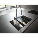Дуршлаг HANSGROHE, черный-матовый, 40963000
