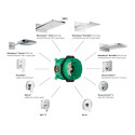 Настенный термостатический душ 4 в 1 комплект HANSGROHE Croma 280, 27954000