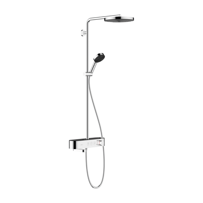 Termostata lietus dušas sistēma ar knābi vannai HANSGROHE Pulsify S 260 1 strūkla, 24230000