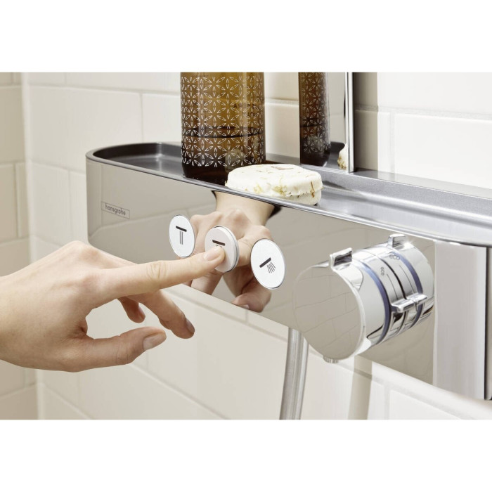 Душевая система с термостатом HANSGROHE Pulsify S, 24241000