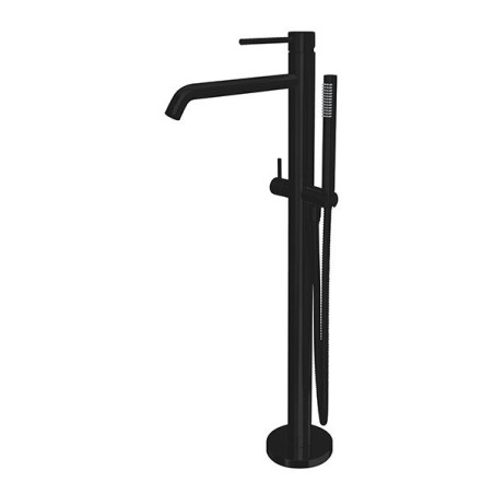 Bathroom faucet from the floor PAFFONI Light, black-matte