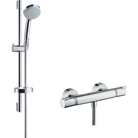 Termostaatdušisegisti 66,8 cm dušialusega HANSGROHE Croma 100, 27034000