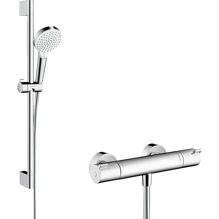 Термостатический смеситель для душа с душевой подставкой 66,9 см HANSGROHE Crometta, 27812400
