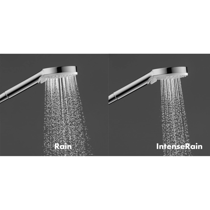 Termostata dušas jaucējkrāns ar 66,9 cm dušas statīvu HANSGROHE Crometta, 27812400