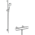 Thermostatic shower faucet with a 95.9 cm shower stand HANSGROHE Crometta, 27813400