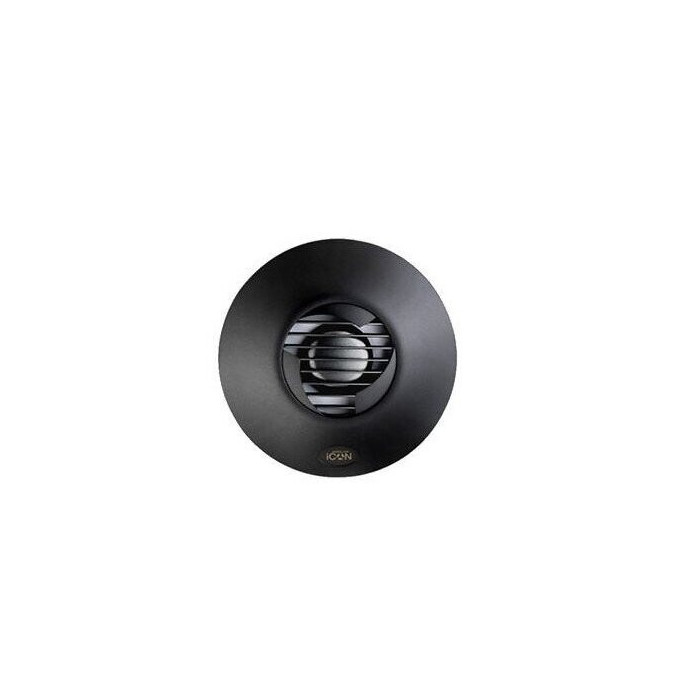 Ventiliatoriaus AIRFLOW iCON 30 dangtelis anthracito plunksnos