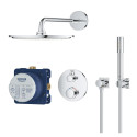 Seina termostaatdušikomplektid GROHE Grohtherm Rainshower Cosmopolitan 310, 34731000