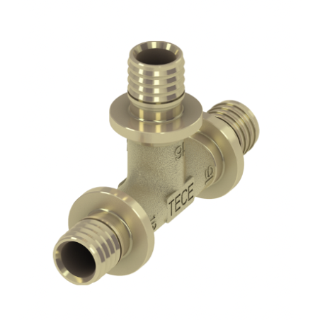 Tee misiņa TECEflex 25 x 25 x 25, 760025