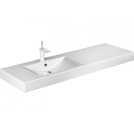 Akmens masės baldinis praustuvas PAA Long Step, 1500 x 490 mm, ILS1500/K/00
