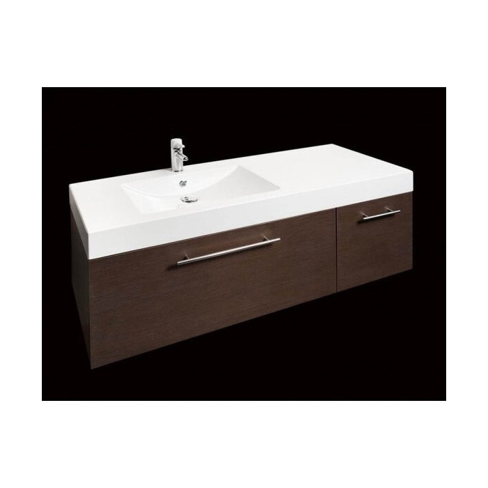Stoneware washbasin PAA Long Step, 1500 x 490 mm, ILS1500/K/00