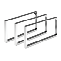 Sets of holders for the washbasin 3 pcs. PAA, (white) IZKLSW/00