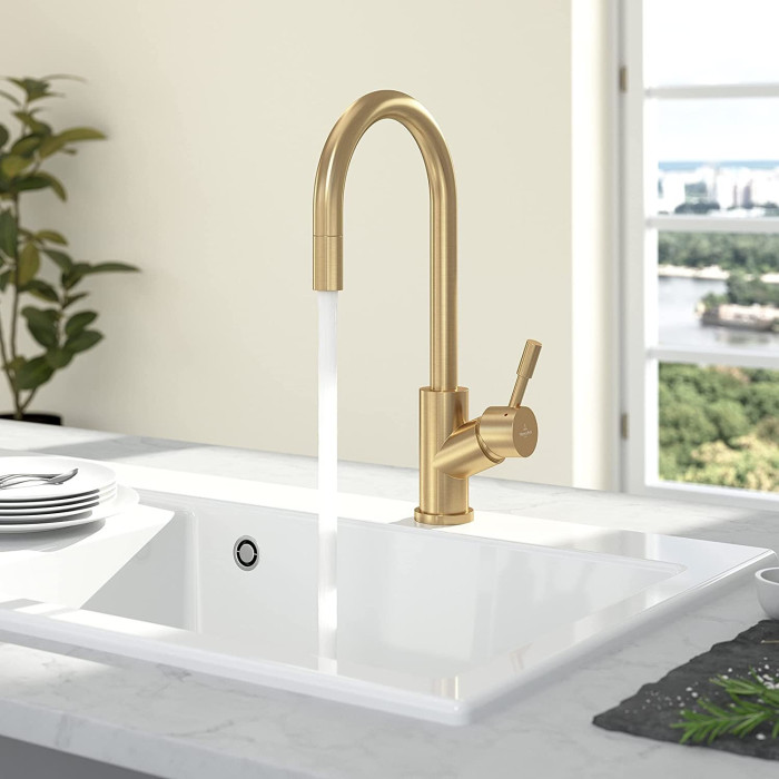 Segisti valamu jaoks koos seebidosaatoritega VILLEROY & BOCH Umbrella Flex, 92540003+92362003
