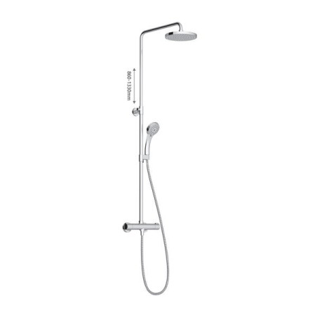 Shower stand RAVAK Transformer with thermostatic faucet is a shower kit X070058