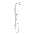 Dušo stova RAVAK Transformatorius su termostatiniu maišytuvis yra dušo komplektas X070058