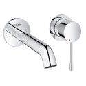 Priekšsienas jaucējkrāns izlietnei ar priekšsienas daļu GROHE Essence 183 mm, 29192001+23571000