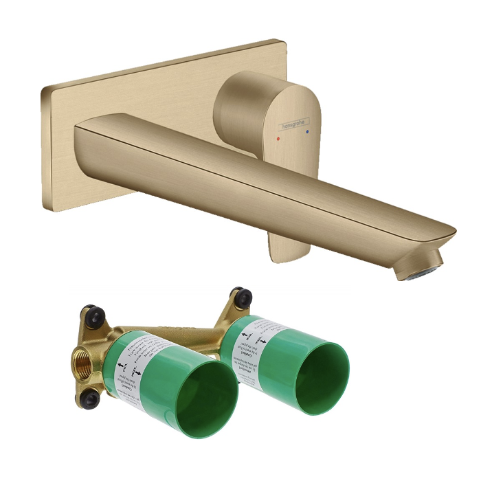 Priekšsienu izlietne ar priekšsienas daļu HANSGROHE Talis E 225 mm, 71734140+13622180