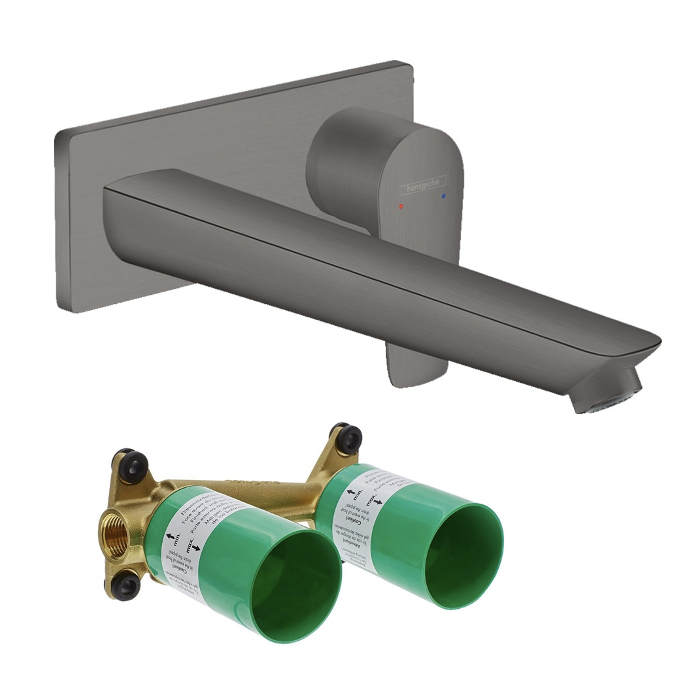 Potinkinis maištuvas praustuvui su potinkine dalimi HANSGROHE Talis E 225 mm, 71734340+13622180
