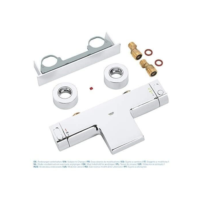 Termostatiskais mikseris GROHE Grohtherm 2000 Jauns ar plauktu, 34464001