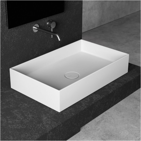 Uzstādīts uz darba virsmas izlietnes ALISE CERAMICA Hide 600 x 400 (Dažādu spalvu izvēle)